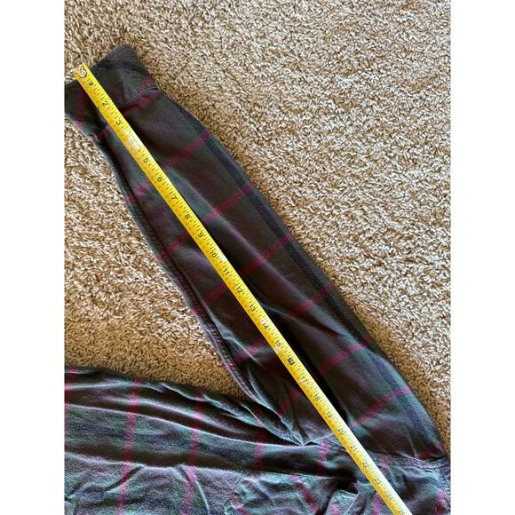 Dravus Medium Green Red Black Tartan Plaid Flannel Shirt - Picture 7 of 7